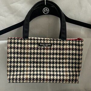 Kate Spade Manhattan Houndstooth Chenille Small Tote